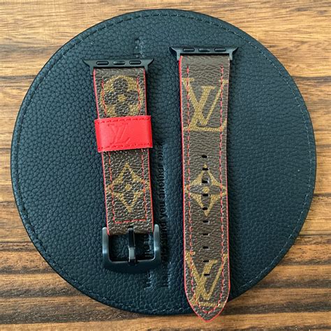 lv apple strap|lv apple watch band 44mm.